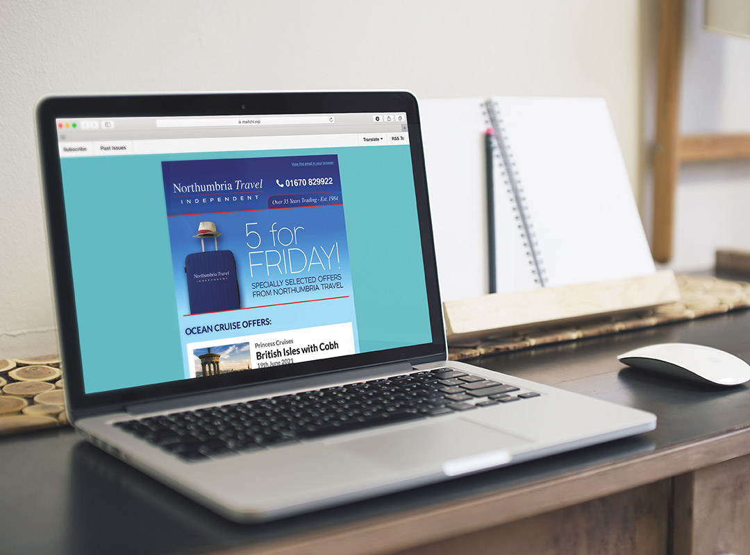 5 for Friday Northumbria Travel Email Web