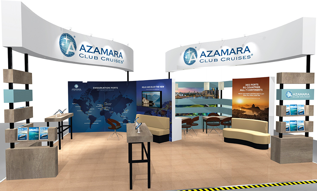 Azamara Exhibition Display