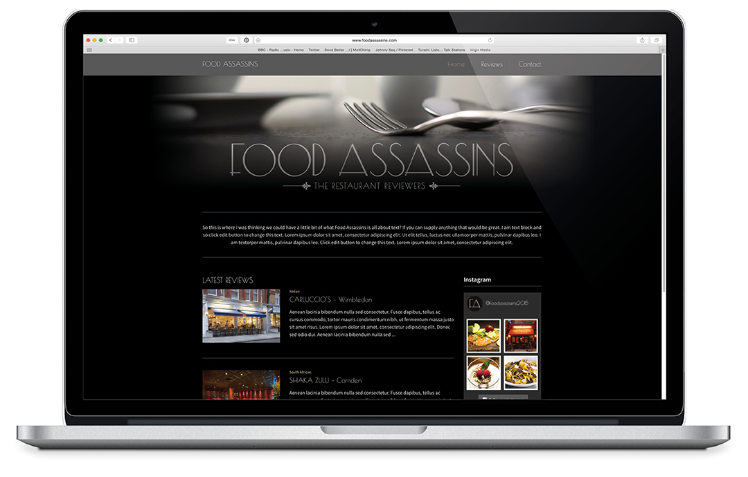 Food Assassins Website
