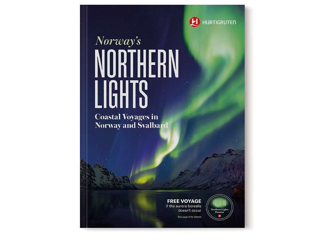 Hurtigruten Winter Brochure Design 3
