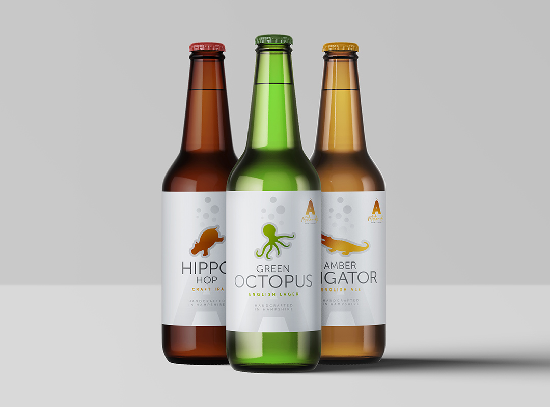 Mister A's Brew Company Bottles