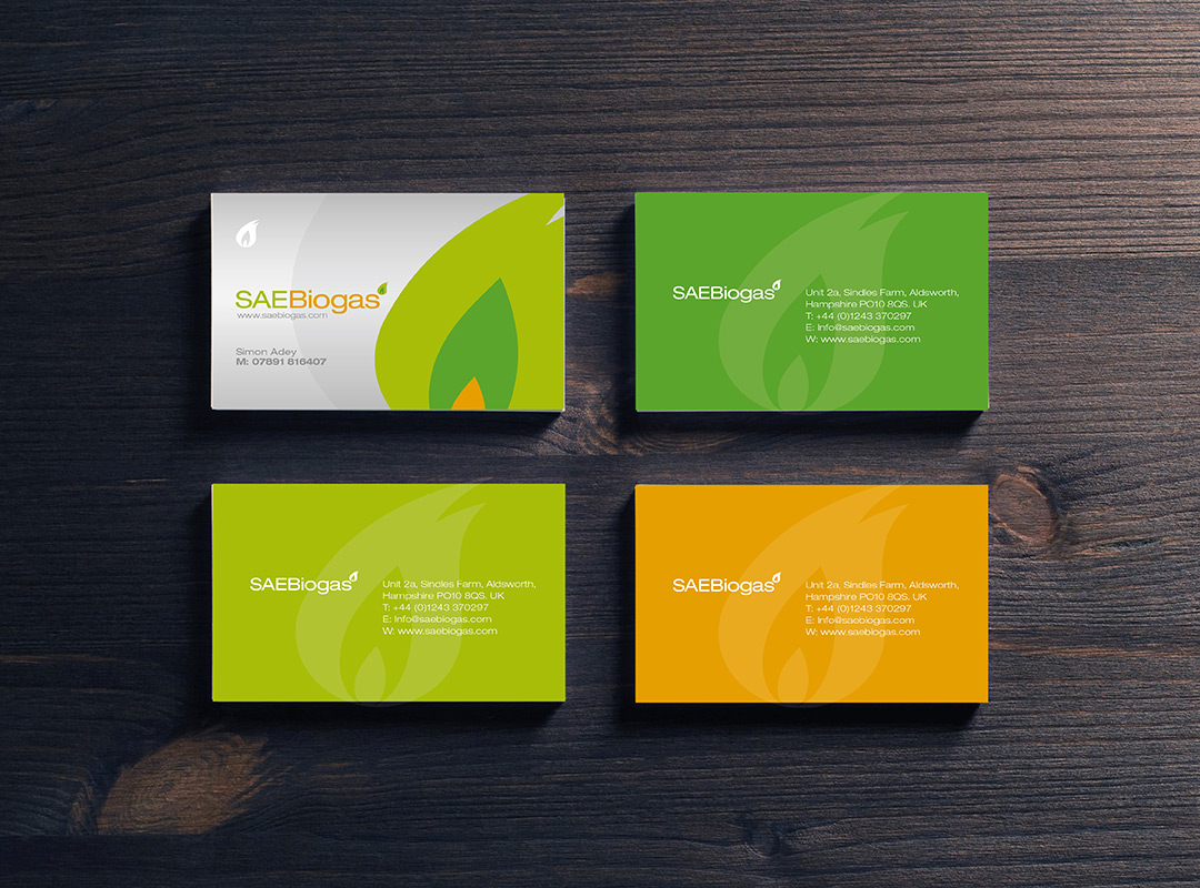 SAE Biogas Business Cards