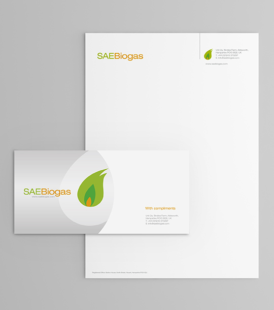 SAE Biogas Stationery